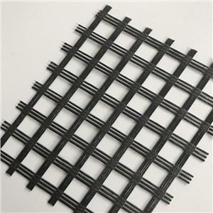 Geogrid Gwydr Ffibr atgyfnerthu Gorchuddio Asffalt